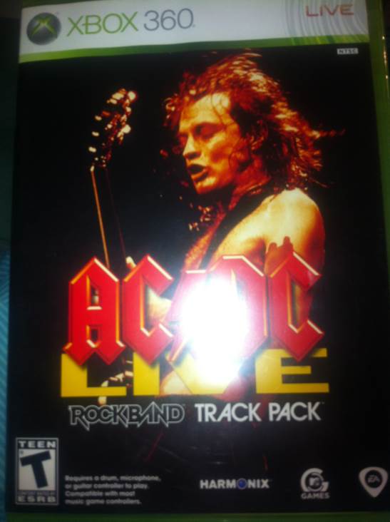 Ac/Dc Live - Microsoft Xbox 360 video game collectible - Main Image 1
