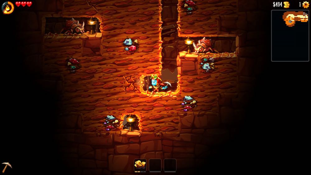 Steamworld Dig - Nintendo Wii U eShop (Image & Form - 1) video game collectible - Main Image 2