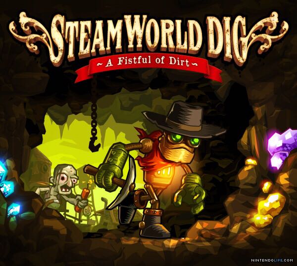 Steamworld Dig - Sony PlayStation 4 (PS4) video game collectible - Main Image 1