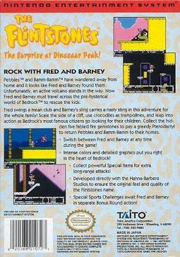 The Flinstones The Surprise At Dinosaur Peak - Nintendo Famicom (Taito) video game collectible - Main Image 2