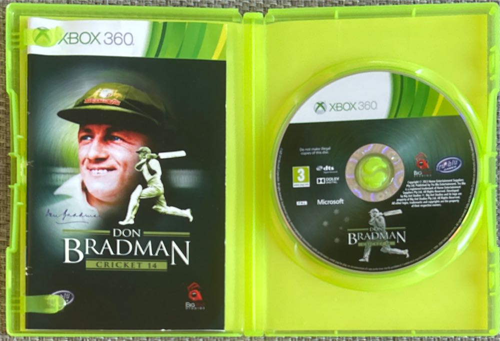 Don Bradman Cricket 14 - Microsoft Xbox 360 (Tru Blu) video game collectible [Barcode 9312590111549] - Main Image 3