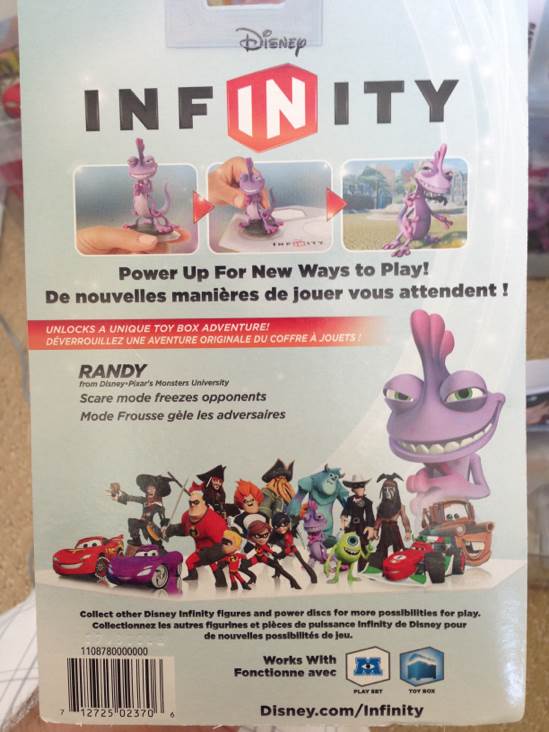 Disney Infinity Randy - Other (Disney Infinity 1.0 figure) video game collectible [Barcode 712725023706] - Main Image 2