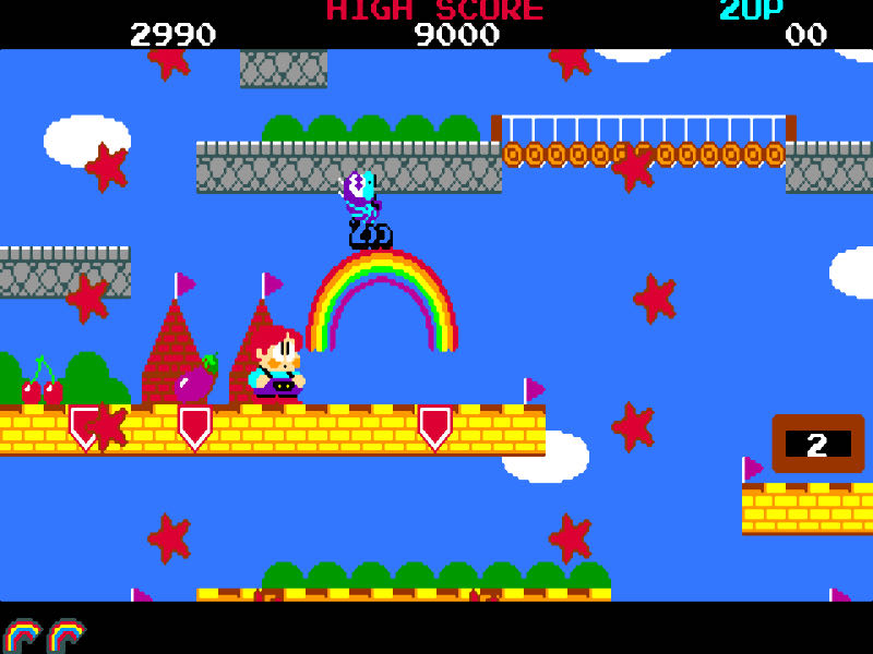 Rainbow Island - Commodore Amiga (Ocean Software) video game collectible - Main Image 2