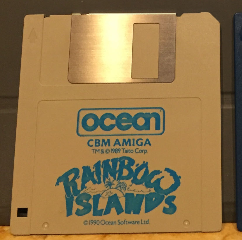 Rainbow Island - Commodore Amiga (Ocean Software) video game collectible - Main Image 3