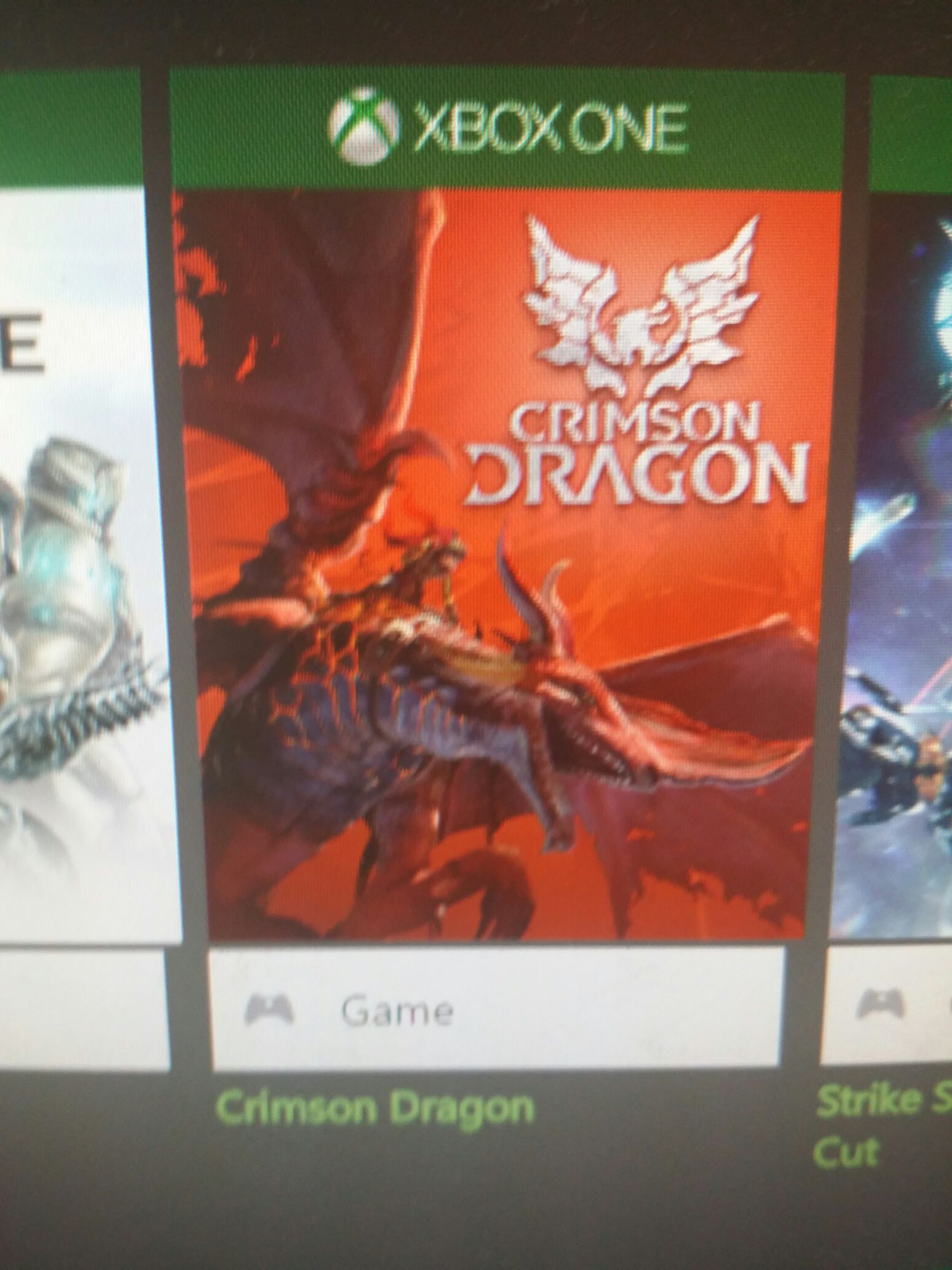 Crimson Dragon - Microsoft Xbox One video game collectible - Main Image 1