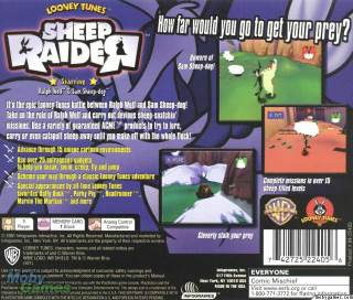 Looney Tunes: Sheep Raider - Sony PlayStation (WB Interactive - 1) video game collectible [Barcode 742725224056] - Main Image 2