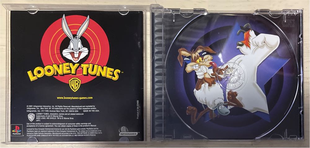 Looney Tunes: Sheep Raider - Sony PlayStation (WB Interactive - 1) video game collectible [Barcode 742725224056] - Main Image 3