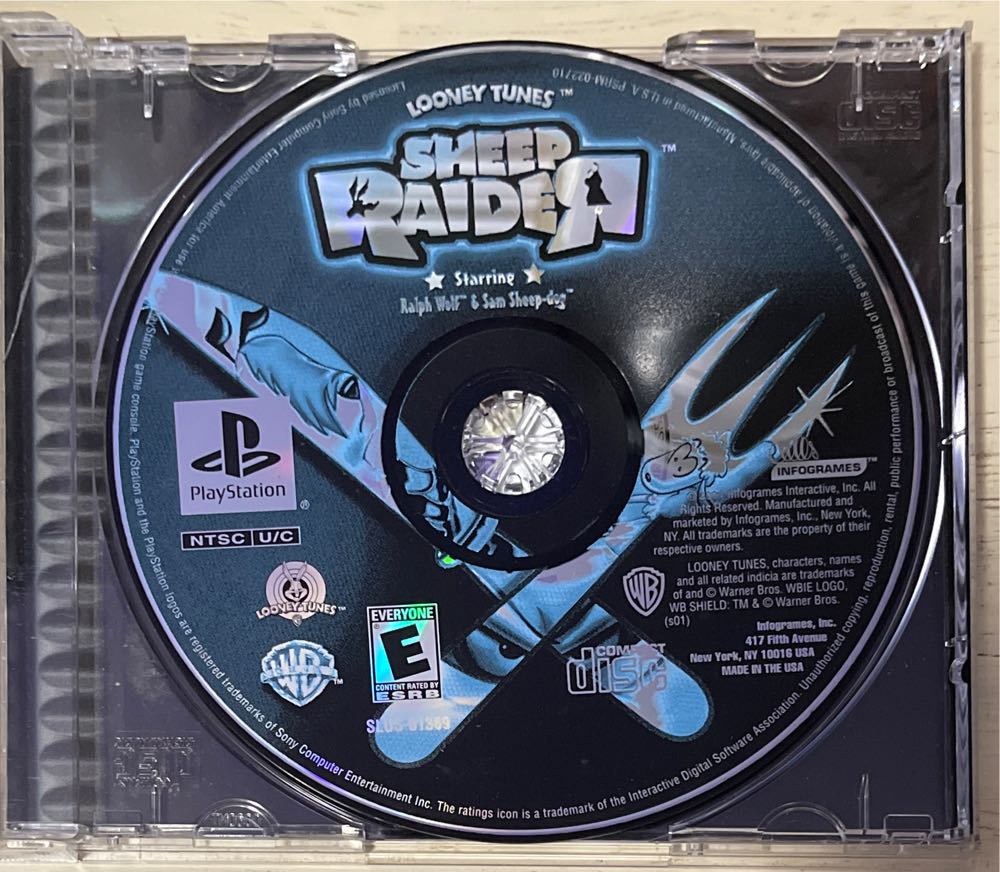 Looney Tunes: Sheep Raider - Sony PlayStation (WB Interactive - 1) video game collectible [Barcode 742725224056] - Main Image 4