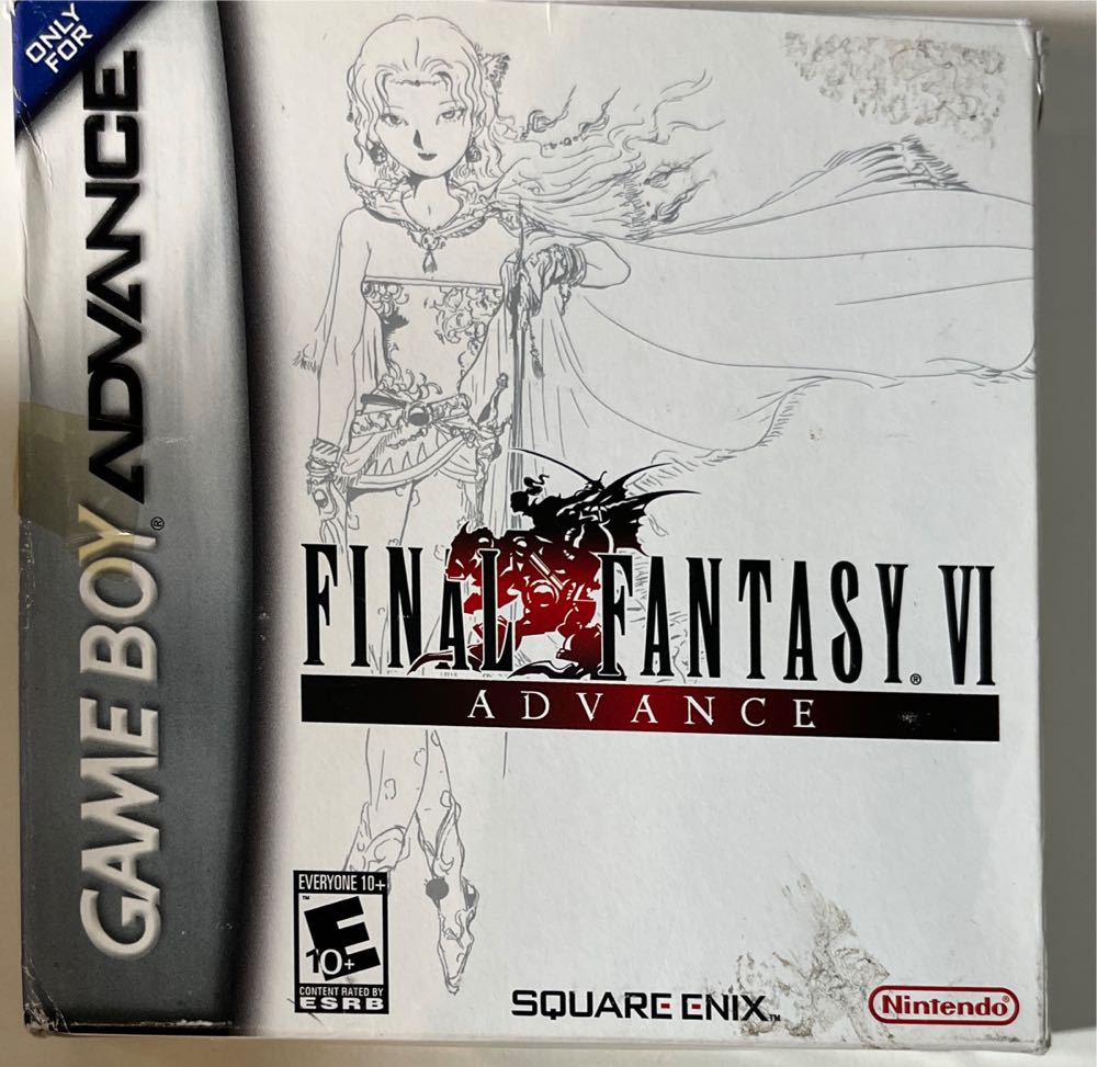 Final Fantasy 6 Advance Gba - Nintendo Game Boy Advance (GBA) video game collectible - Main Image 2