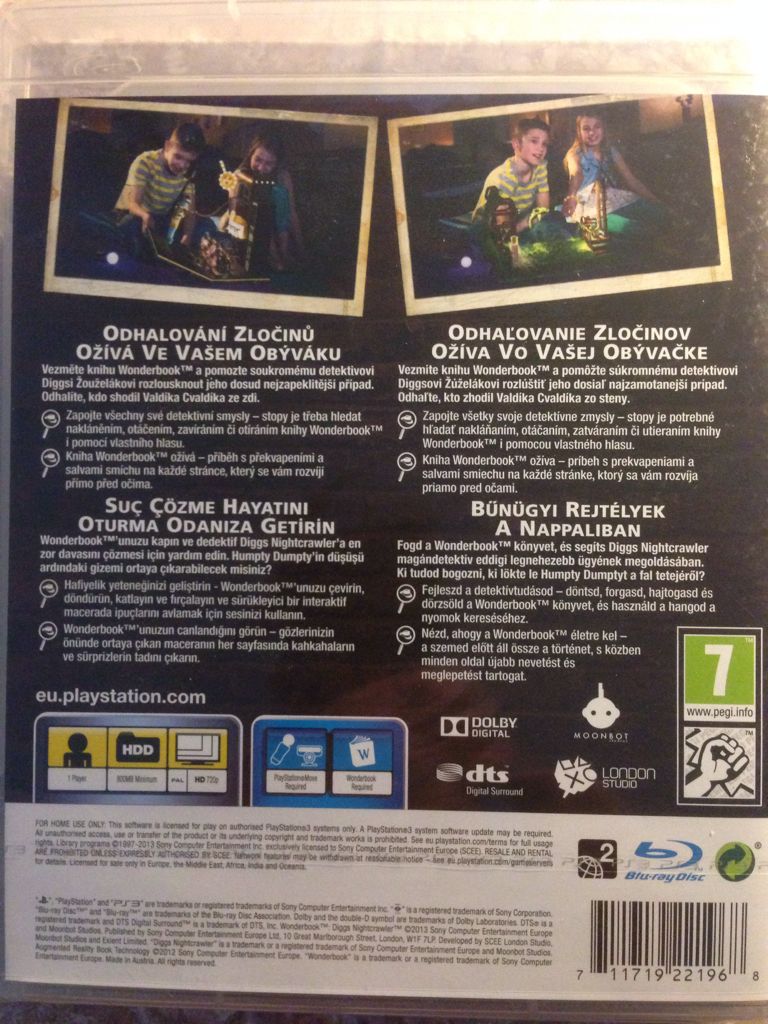 Diggs Nightcrawler - Sony PlayStation 3 (PS3) video game collectible [Barcode 711719221968] - Main Image 2