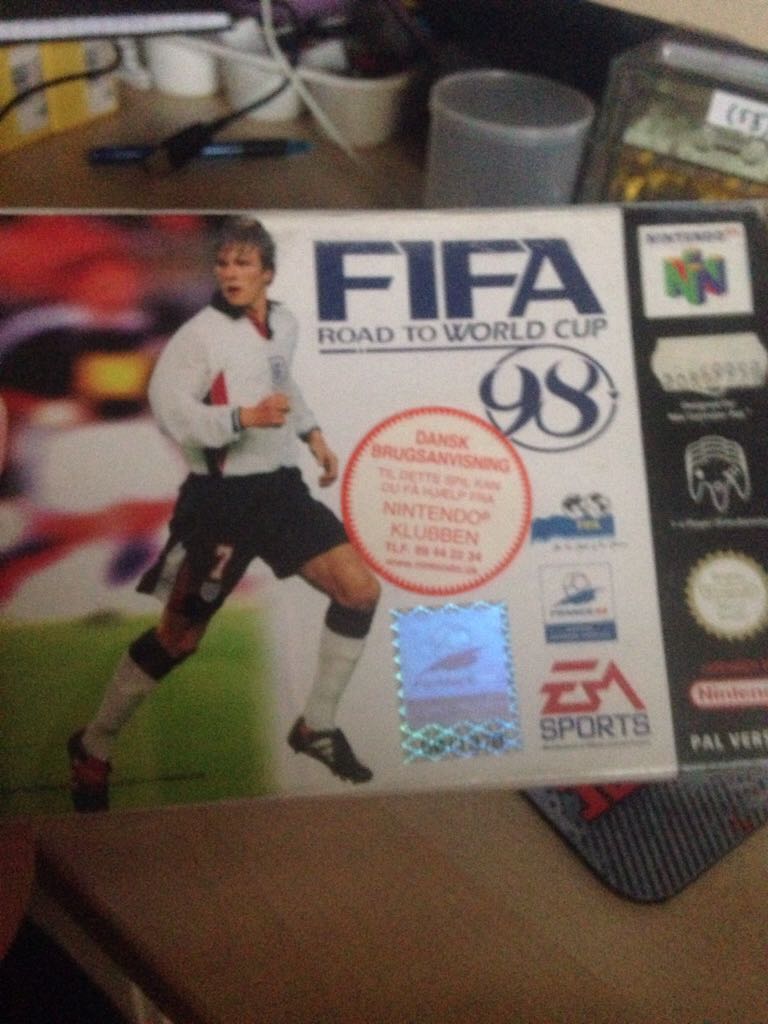 FIFA 98 - Nintendo 64 (N64) video game collectible [Barcode 5030935014631] - Main Image 1