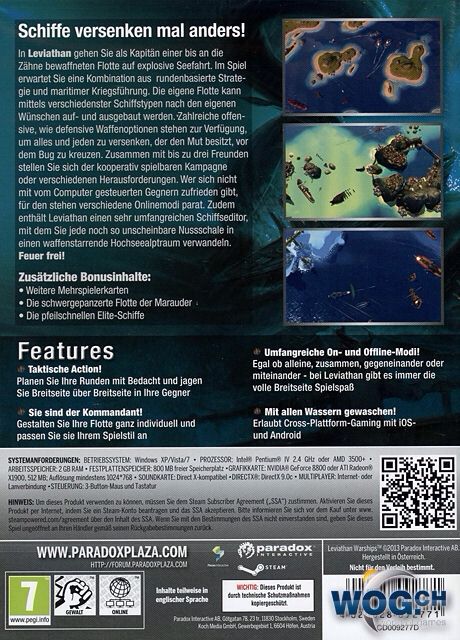 Leviathan: Warships - PC video game collectible - Main Image 2