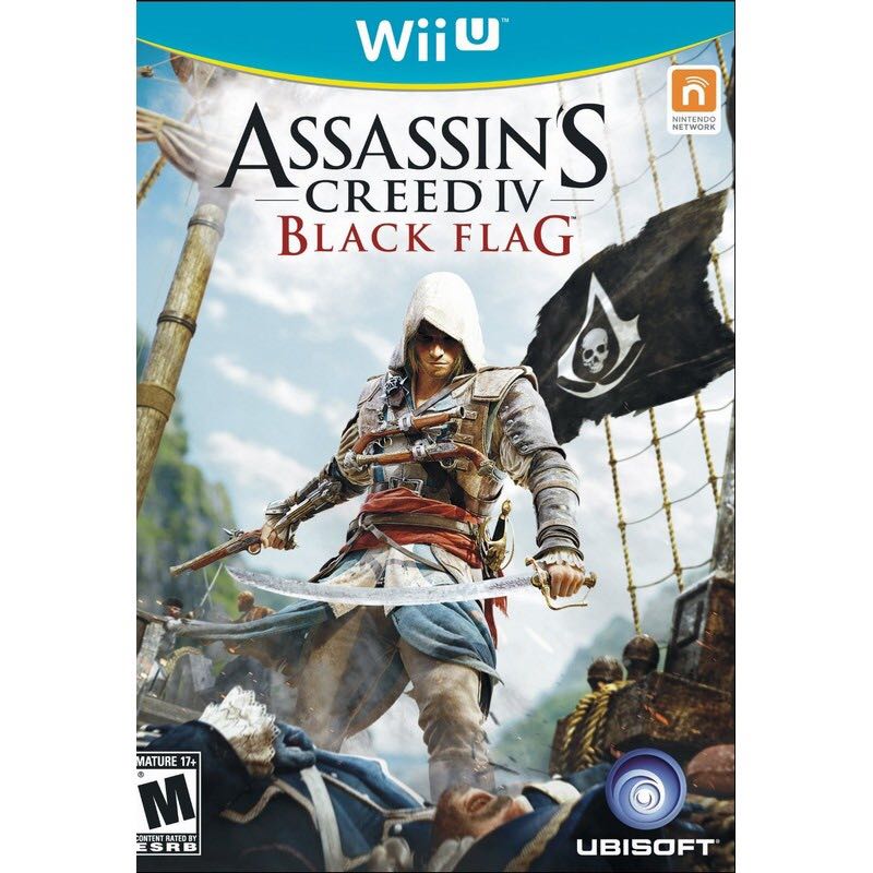 Assasins Creed IV Black Flag - Nintendo Wii U video game collectible - Main Image 1
