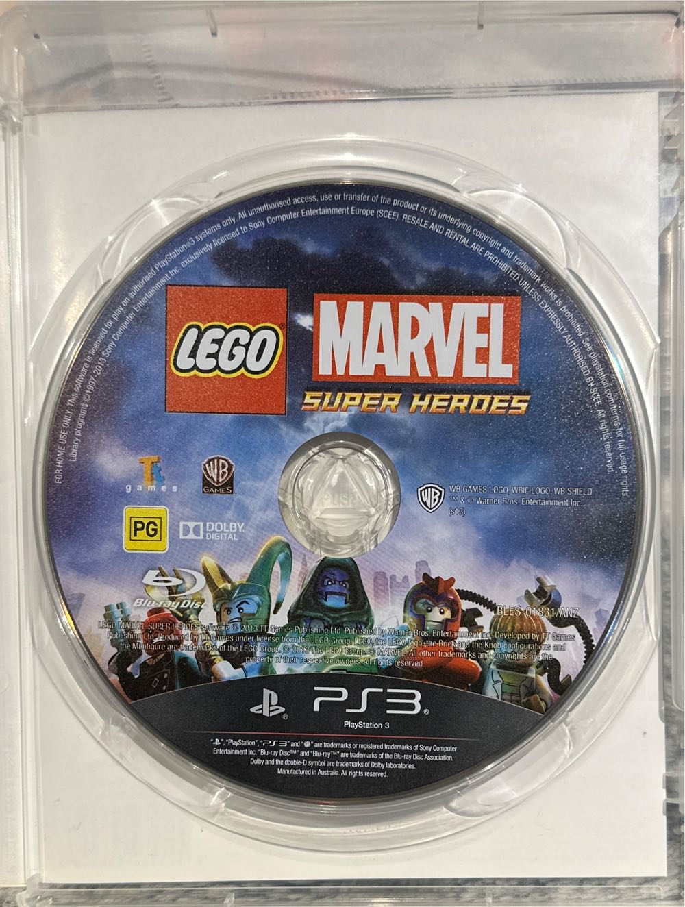 LEGO Marvel Super Heroes - Sony PlayStation 3 (PS3) (Tt Games / Warner Bros. Games - 1-2) video game collectible [Barcode 5051889379041] - Main Image 3