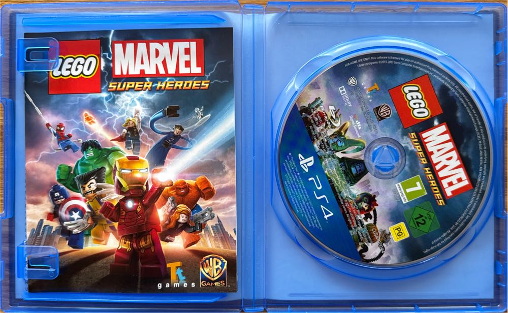 LEGO Marvel Super Heroes - Sony PlayStation 4 (PS4) (WB Games - 1-2) video game collectible [Barcode 5051892145237] - Main Image 3