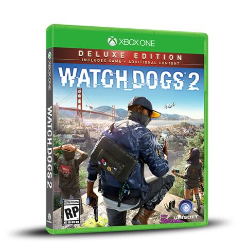 Watch Dogs 2 - Microsoft Xbox One (Ubisoft - 1-2) video game collectible [Barcode 887256022815] - Main Image 1