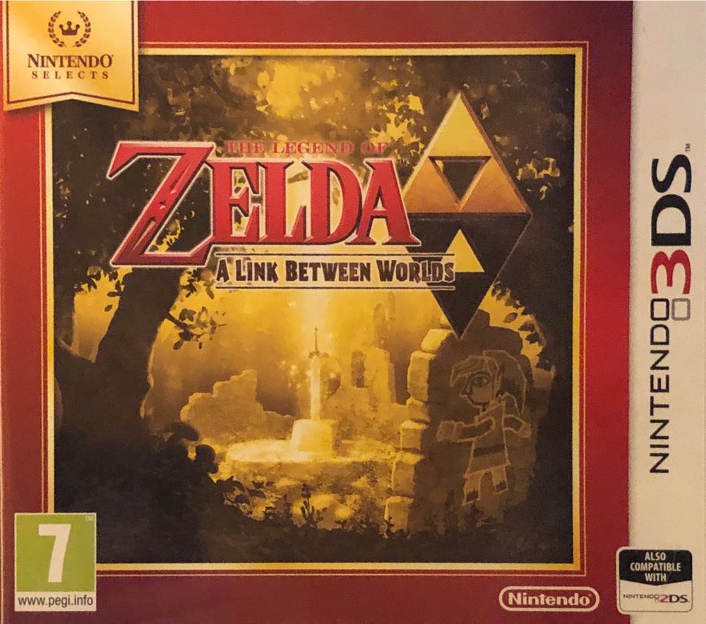 The Legend Of Zelda: A Link Between Worlds - Nintendo 3DS (Nintendo - 1) video game collectible [Barcode 045496528980] - Main Image 3