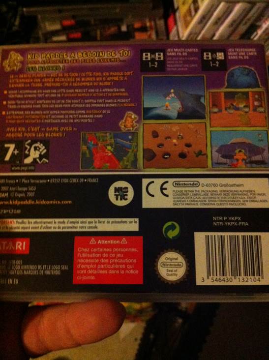 Kid Paddle Blorks Invasion - Nintendo DS (1 - 2) video game collectible [Barcode 3546430132104] - Main Image 2