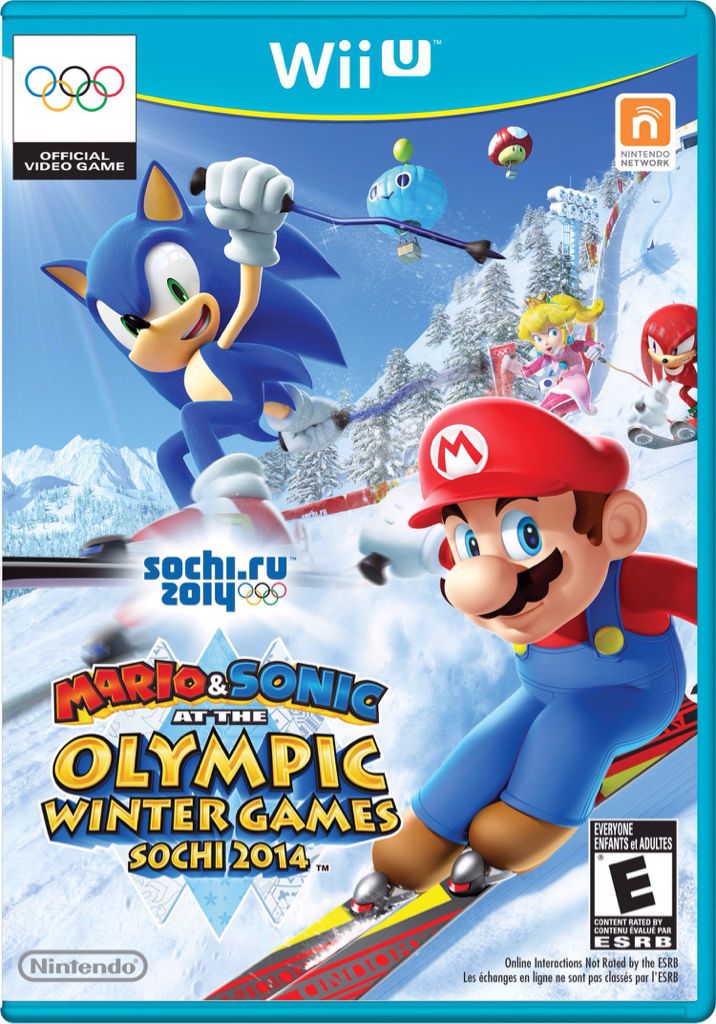 Mario And Sonic At The Sochi 2014 Olympic Games - Nintendo Wii U video game collectible - Main Image 1