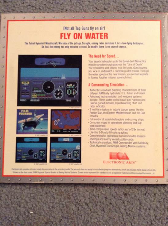 PHM Pegasus: Patrol Hydrofoil Missle Craft Simulation  video game collectible - Main Image 2