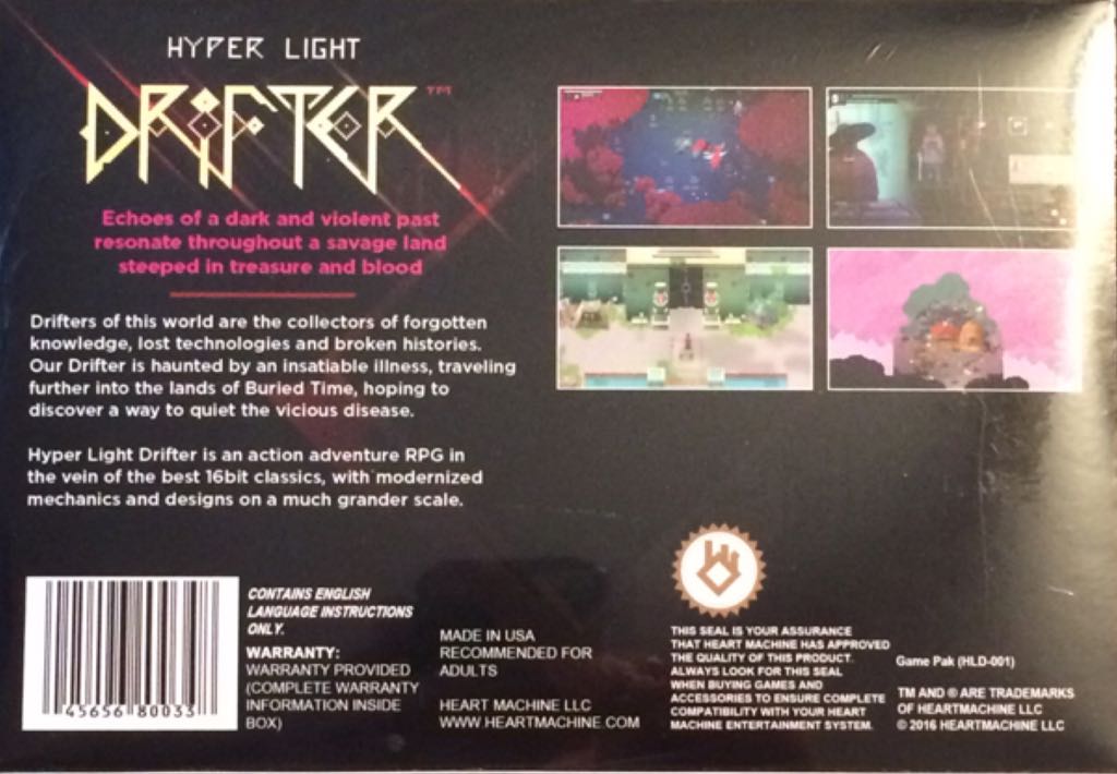 Hyper Light Drifter - Sony PlayStation 4 (PS4) (Heart Machine - 1) video game collectible - Main Image 2