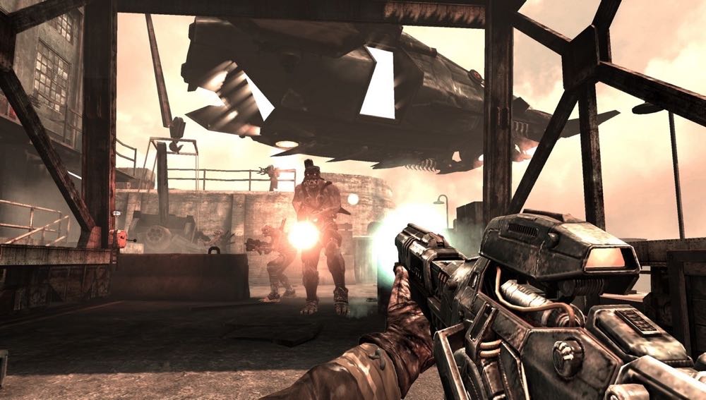 Resistance: Burning Skies - Sony PlayStation Vita (PS Vita) (Sony Computer Entertainment Europe - 1) video game collectible [Barcode 711719237532] - Main Image 4