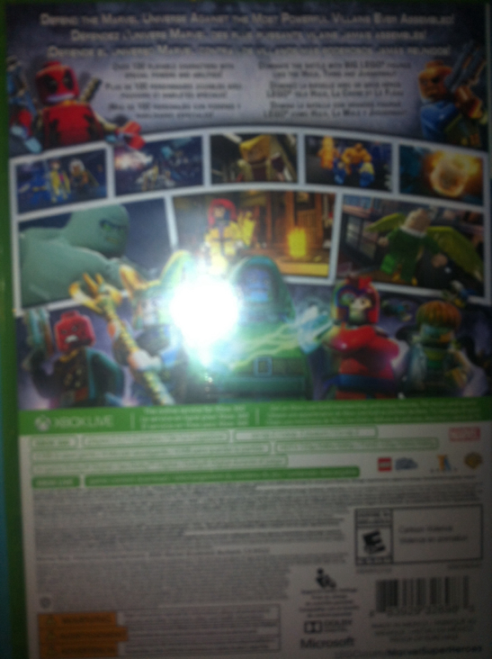 Lego Marvel - Microsoft Xbox 360 video game collectible - Main Image 2