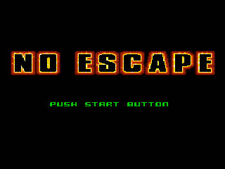 No Escape - Sega Genesis (Mega Drive) (Psygnosis - 1) video game collectible [Barcode 735009216403] - Main Image 2
