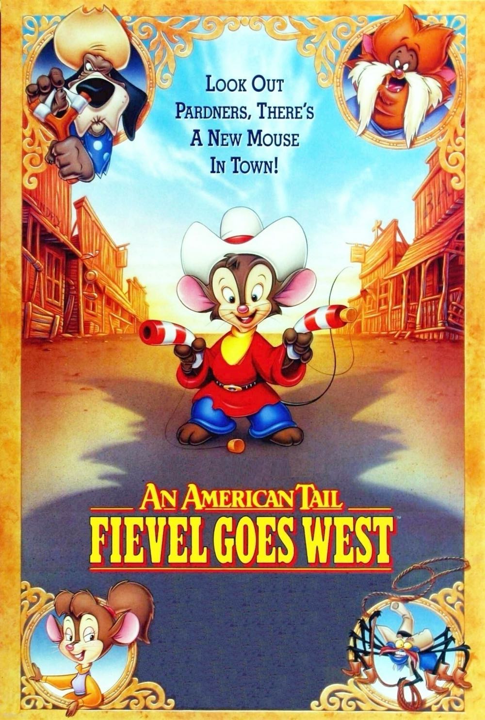 An American Tail: Fievel Goes West - Nintendo Super Nintendo Entertainment System (SNES) (Hudson Soft - 1) video game collectible - Main Image 3