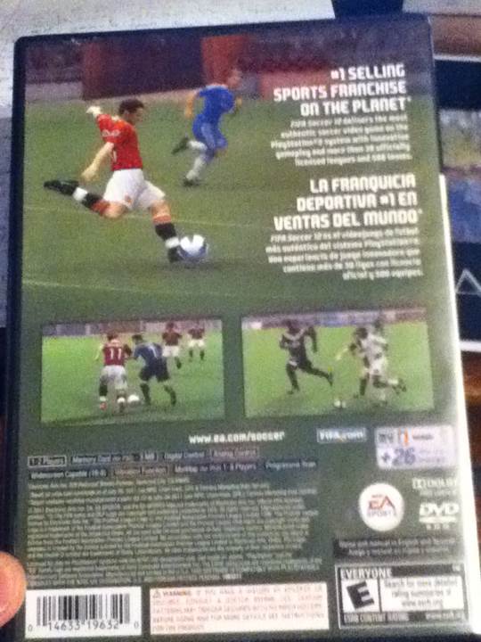 Fifa Soccer 12 for Playstation 2PS2! Factory ! - Sony PlayStation 2 (PS2) video game collectible [Barcode 014633196320] - Main Image 2