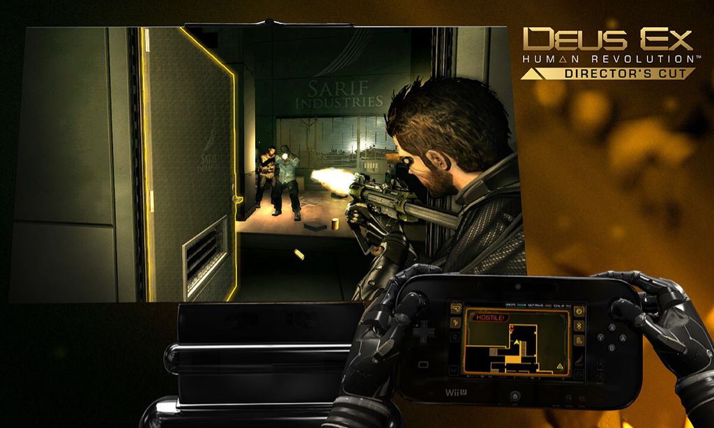 Deus Ex: Human Revolution - Director’s Cut - Nintendo Wii U (Square Enix - 1) video game collectible [Barcode 5021290055728] - Main Image 2