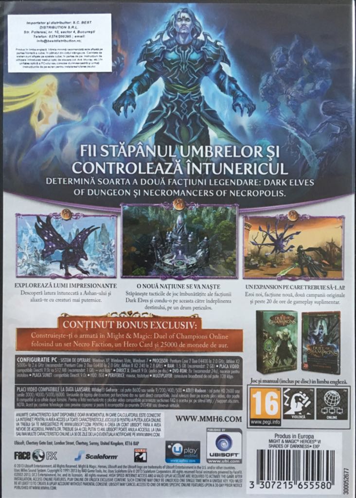 Might & Magic Heroes VI Shades of Darkness - PC (Ubisoft) video game collectible [Barcode 3307215655580] - Main Image 2