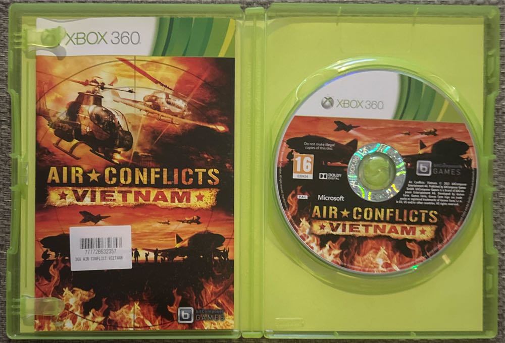 Air Conflicts: Vietnam - Microsoft Xbox 360 (Games Farm - 1) video game collectible [Barcode 4260231341044] - Main Image 3
