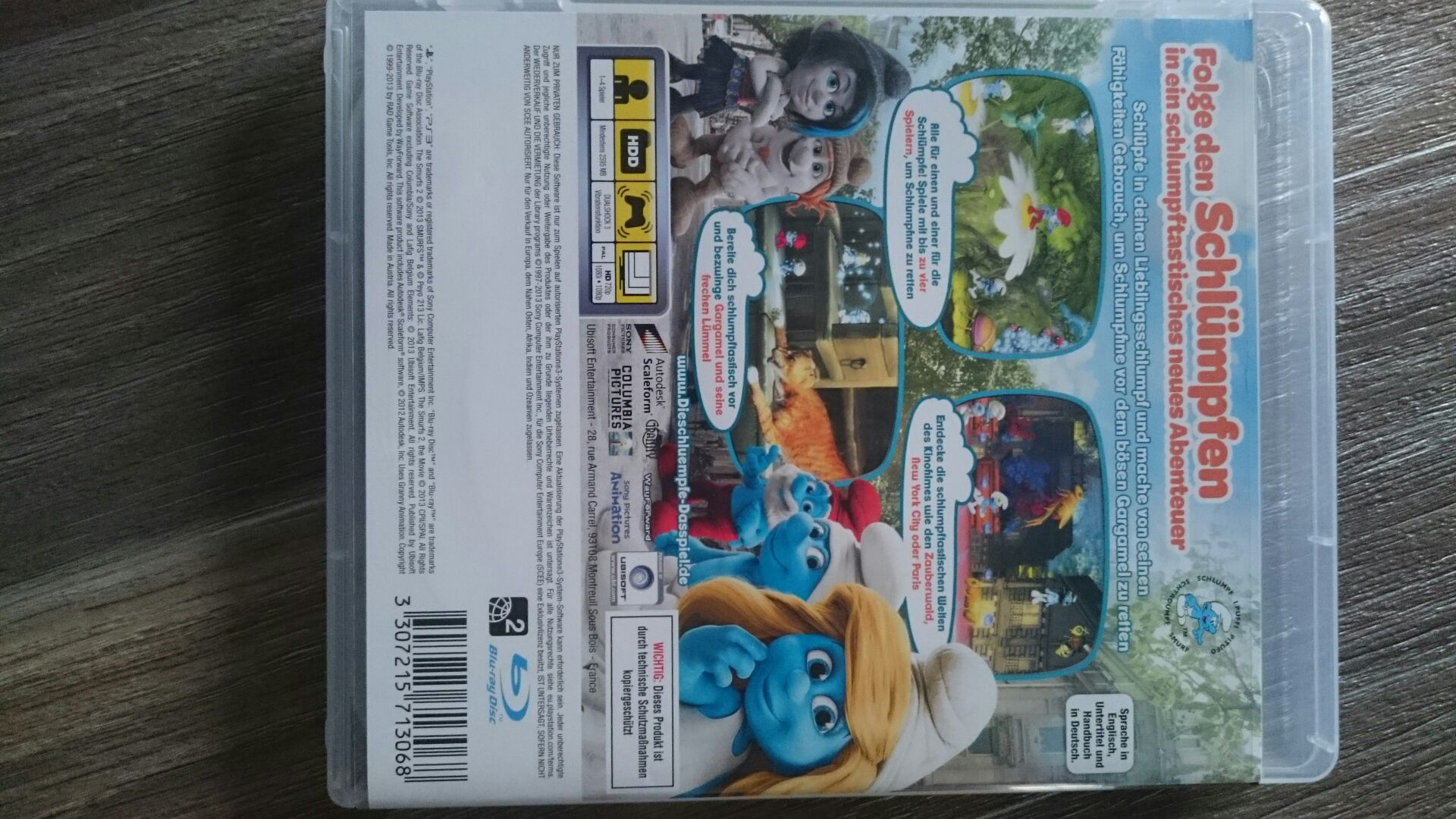 Die Schlümpfe 2 - Sony PlayStation 3 (PS3) video game collectible - Main Image 2