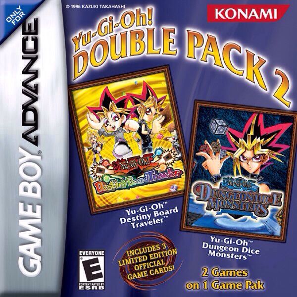 Yu-Gi-Oh! Double Pack 2 - Nintendo Game Boy Advance (GBA) (Konami - 1) video game collectible - Main Image 1