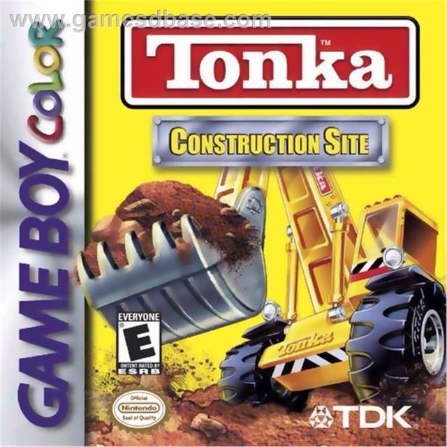 Tonka Construction Site - Nintendo Game Boy Color video game collectible - Main Image 1