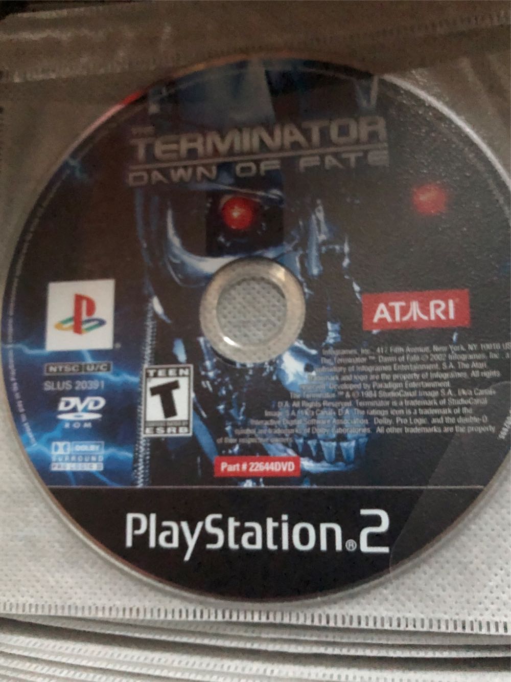 Terminator: Dawn Of Fate, The - Sony PlayStation 2 (PS2) (Atari - 1) video game collectible - Main Image 4