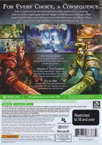 Fable Anniversary - Microsoft Xbox 360 (Microsoft Corporation - 1) video game collectible [Barcode 885370664164] - Main Image 2