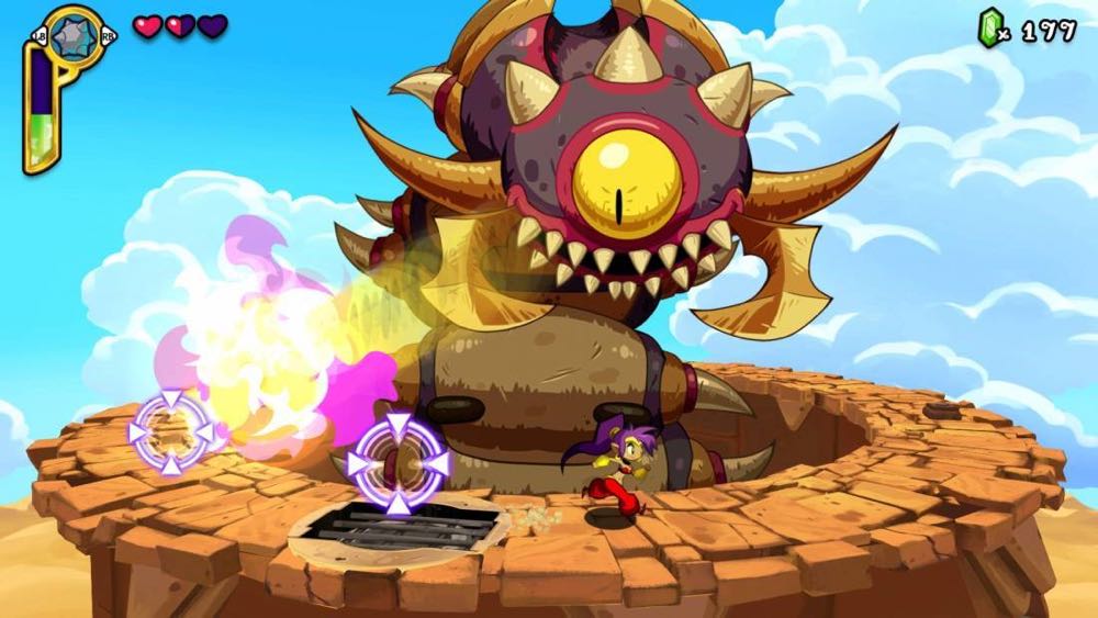 Shantae: Half-Genie Hero - Nintendo Wii U eShop (WayForward - 1) video game collectible - Main Image 2