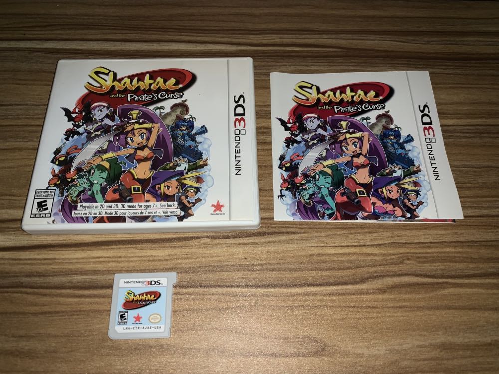 Shantae and the Pirate’s Curse - Nintendo 3DS (Rising Star Games - 1) video game collectible [Barcode 887195000233] - Main Image 3
