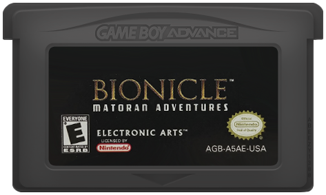 Bionicle: Matoran Adventures - Nintendo Game Boy Advance (GBA) (Electronic Arts - 1) video game collectible [Barcode 014633145540] - Main Image 3