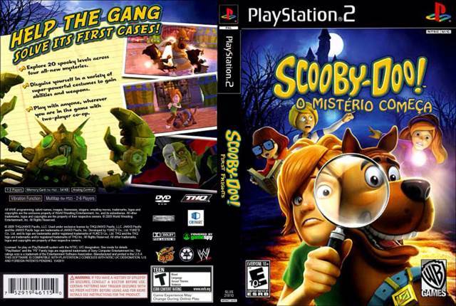 Scooby-doo first frights - Sony PlayStation 2 (PS2) (Warner Games - 2) video game collectible [Barcode 7892110066921] - Main Image 2