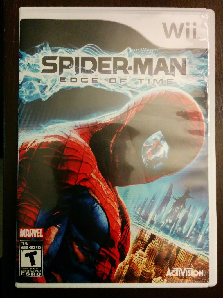 spiderman edge of time - Nintendo Wii (Activision) video game collectible - Main Image 1