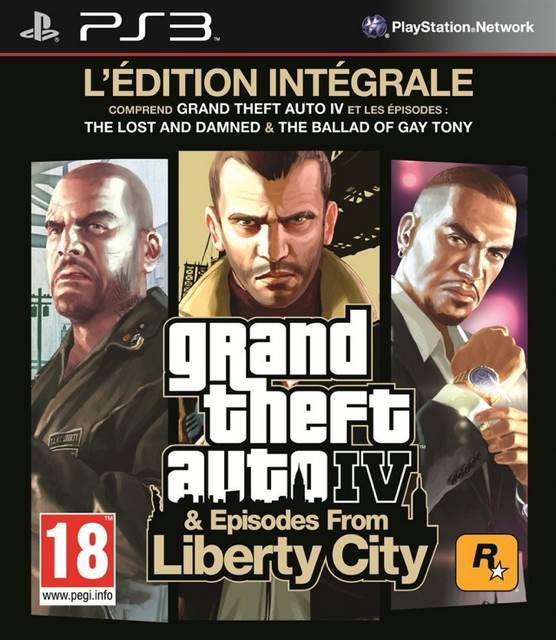 Grand Theft Auto IV: L’Edition Intégrale - Sony PlayStation 3 (PS3) video game collectible - Main Image 1
