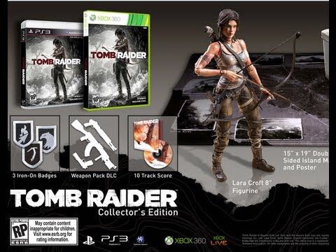 Tomb Raider Collector’s Edition - Microsoft Xbox 360 (Sqare Enix - 1) video game collectible [Barcode 5021290055001] - Main Image 2