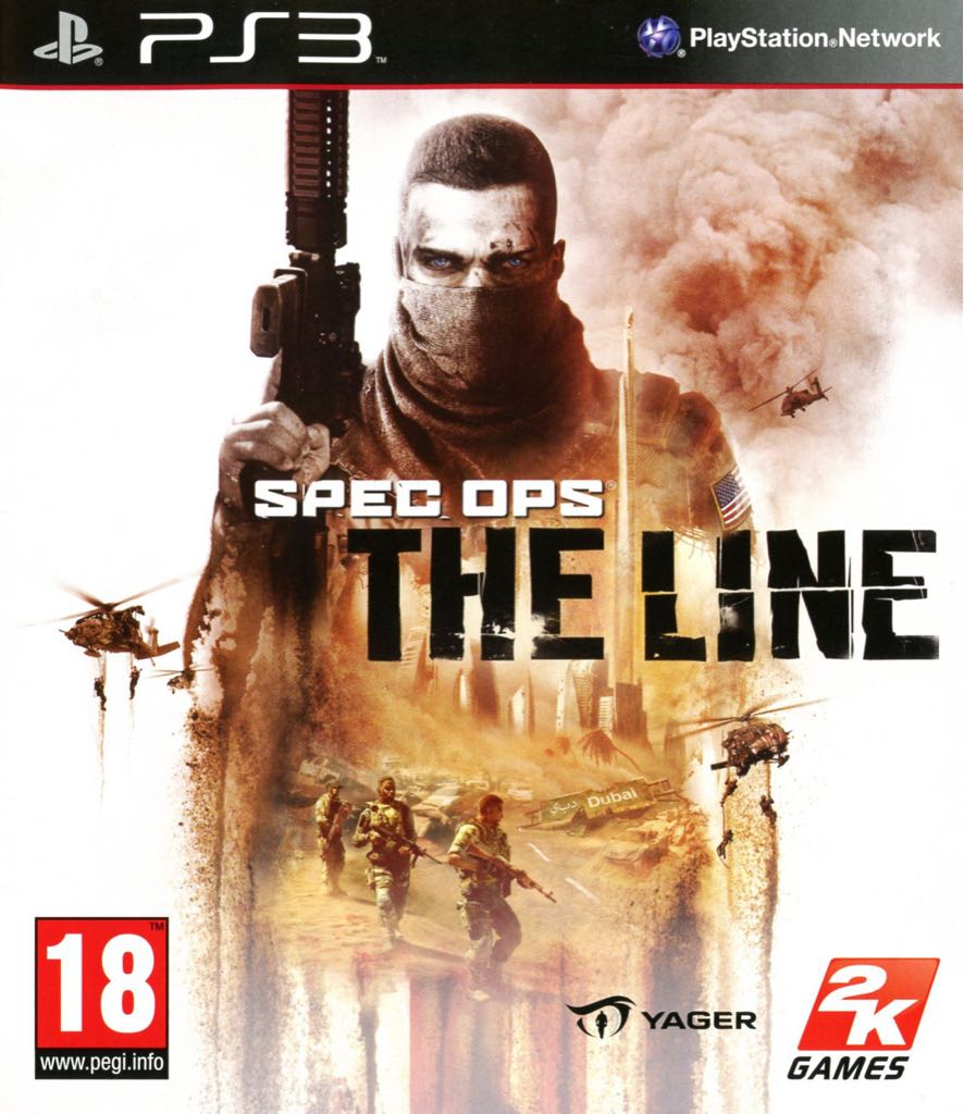 Spec Ops - The Line - Sony PlayStation 3 (PS3) (2K Games) video game collectible - Main Image 1