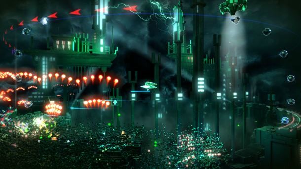 Resogun - Sony PlayStation 4 (PS4) video game collectible - Main Image 2