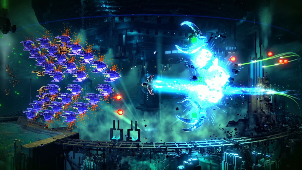 Resogun - Sony PlayStation 4 (PS4) video game collectible - Main Image 2