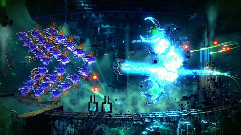 Resogun - Sony PlayStation 4 (PS4) video game collectible - Main Image 2
