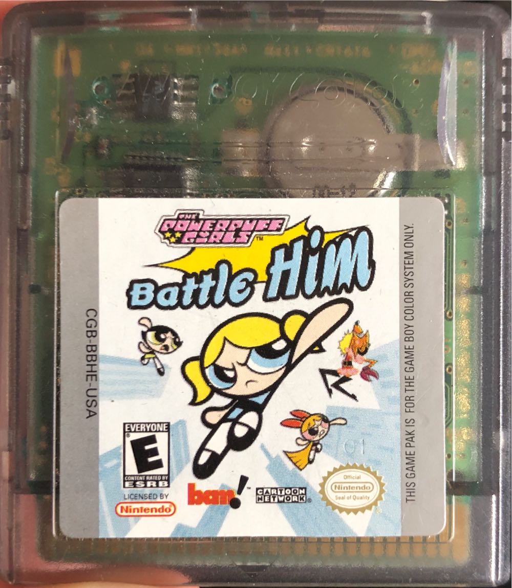 Powerpuff Girls: Battle Him - Nintendo Game Boy Color video game collectible - Main Image 2